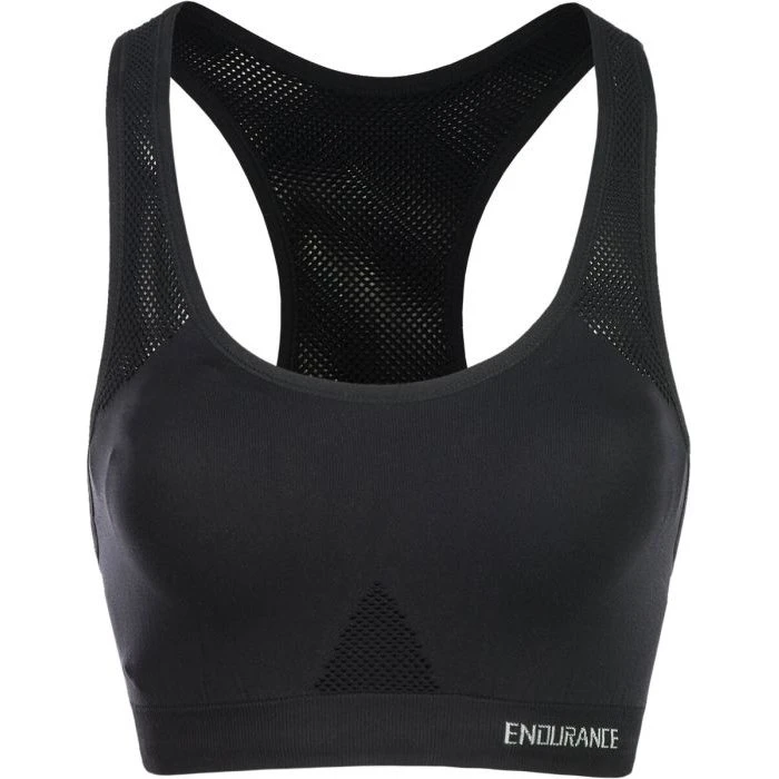 Endurance George West Reggiseno Sportivo con Imbottitura Removibile