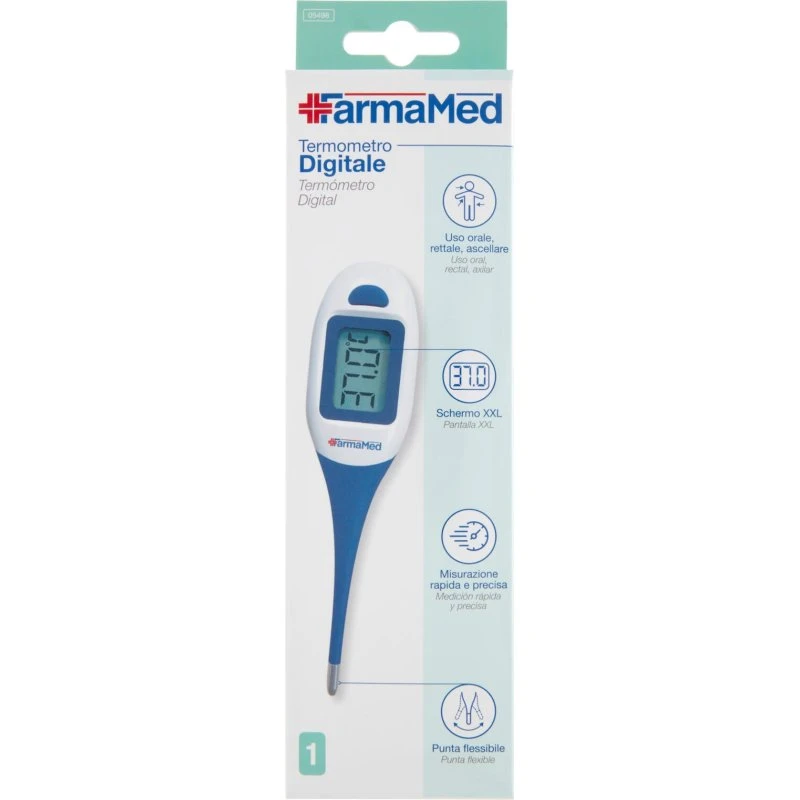 FarmaMed Termometro Digitale 1 pz Bianco