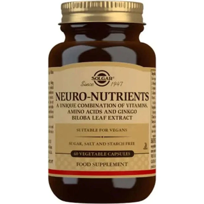 Solgar Neuro-Nutrients, 60 Capsule Vegetali