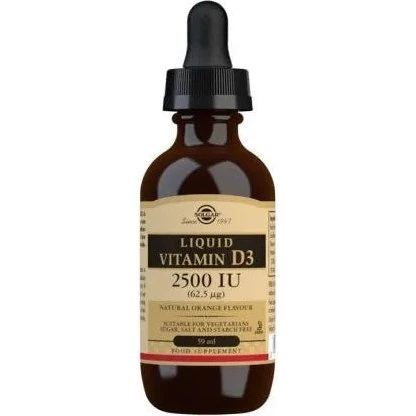 SOLGAR Vitamina D3 Liquida 59 ml - 2500 IU