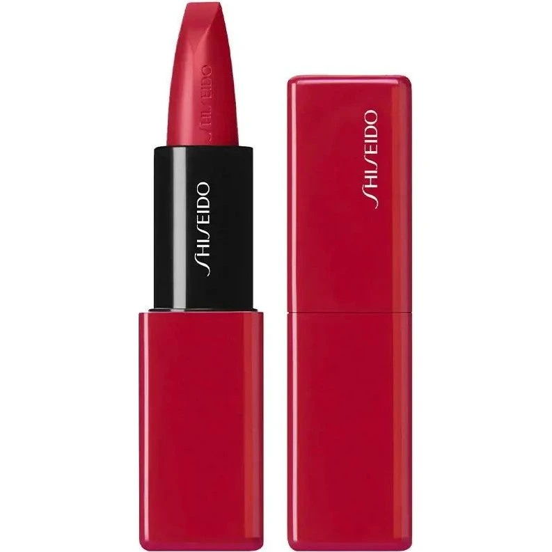 Shiseido Technosatin Gel 416 Red Shift - Rossetto Liquido Satinato