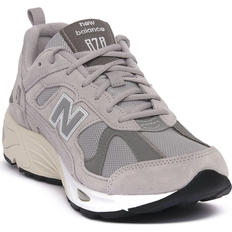 New Balance 878 Uomo Suede Mesh Grigio