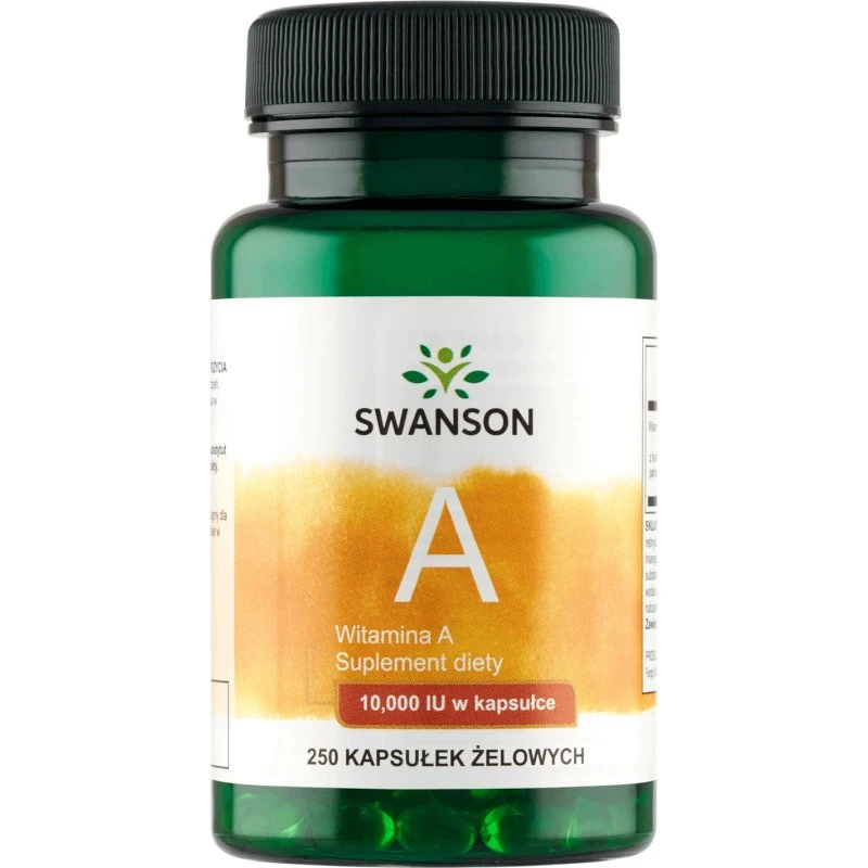 Swanson Vitamina A 250 Capsule Gel