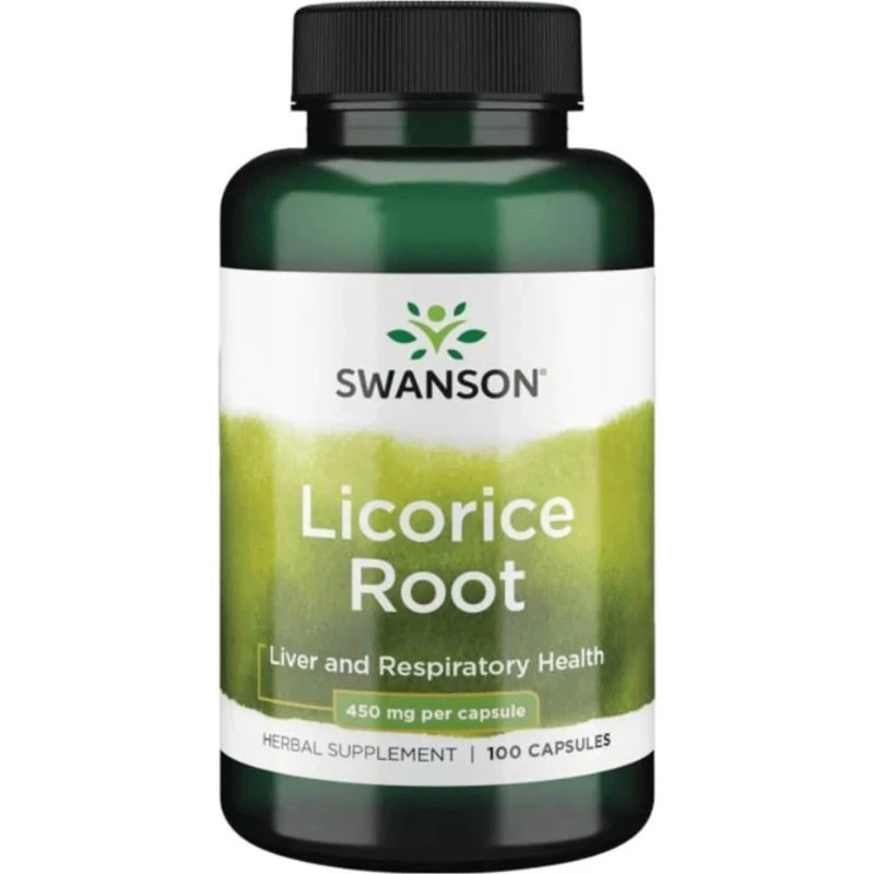 Swanson Radice di Liquirizia 450 mg - 100 Capsule
