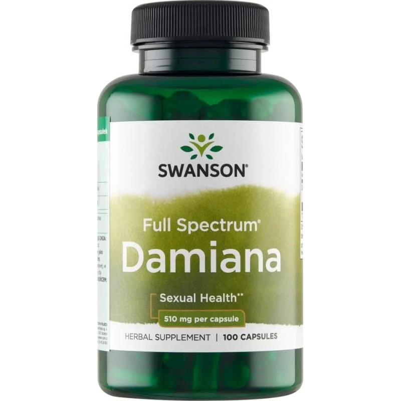 Swanson Damiana 510 mg - 100 Capsule