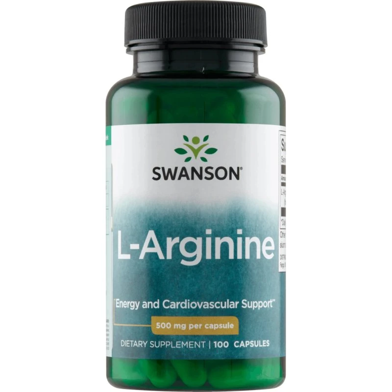 Swanson L-Arginina 500 mg - 100 Capsule