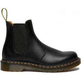 Dr. Martens 2976 Ys Stivali Chelsea in Pelle Nera