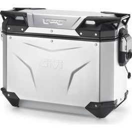 GIVI TREKKER OUTBACK EVO 37L Laterale Destra Alluminio Anodizzato