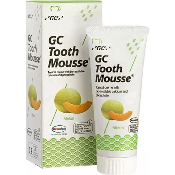 GC Tooth Mousse Melone - Pasta Remineralizzante senza Fluoro