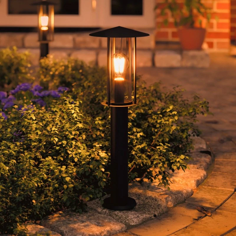 Lampione da Giardino Paulmann Classic LED Insect Friendly - Nero