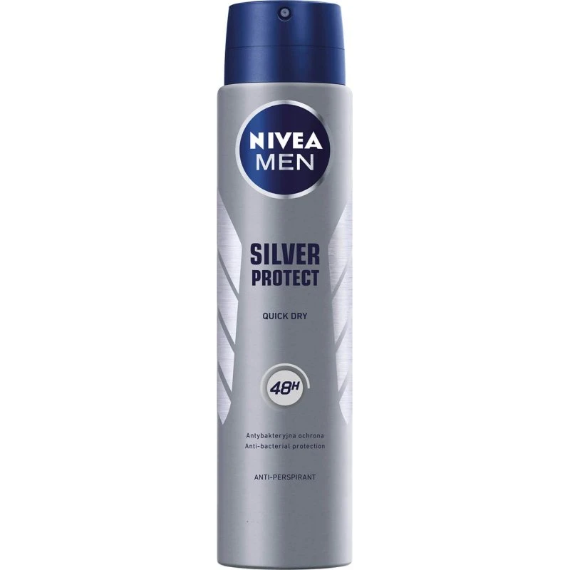 Nivea Uomo Protezione Argento Deodorante Spray 250ml