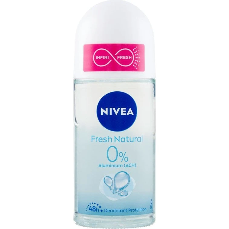 Nivea Fresh Natural Roll-On Deodorante 50 ml