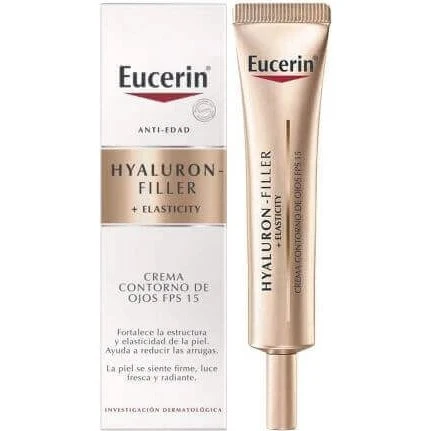 Eucerin Hyaluron Filler + Elasticity Crema Contorno Occhi 15ml