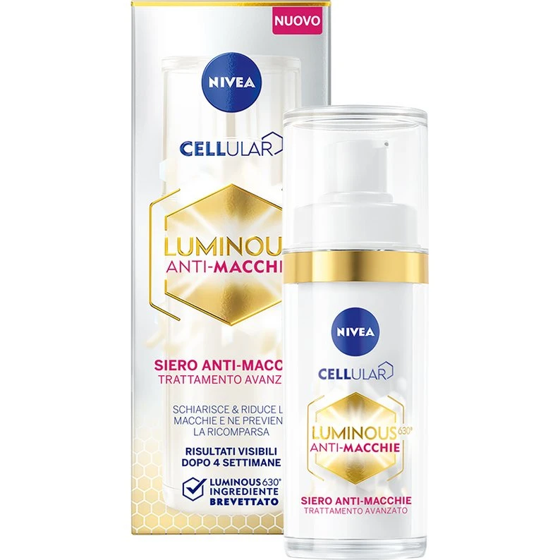Nivea Luminous630 Siero Viso Anti-Macchie Trattamento Avanzato 30 ml
