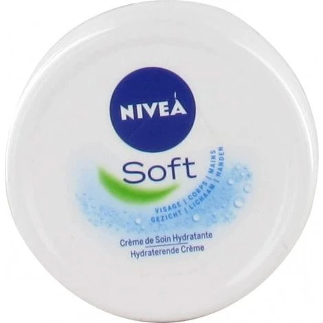 Nivea Soft Crema Idratante Viso, Corpo e Mani 200 ml