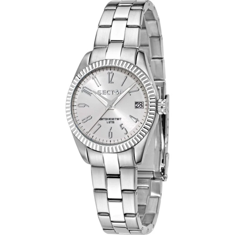 Orologio SECTOR 240 Acciaio Donna 31.5x38mm