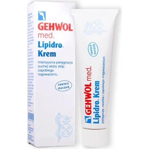 Gehwol Med Lipidro Crema Idratante per Piedi, 125 ml