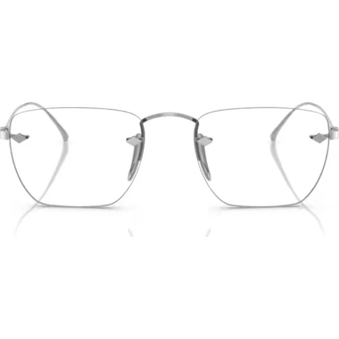 Giorgio Armani AR 5149T Occhiali da Vista Uomo Argento Ovali