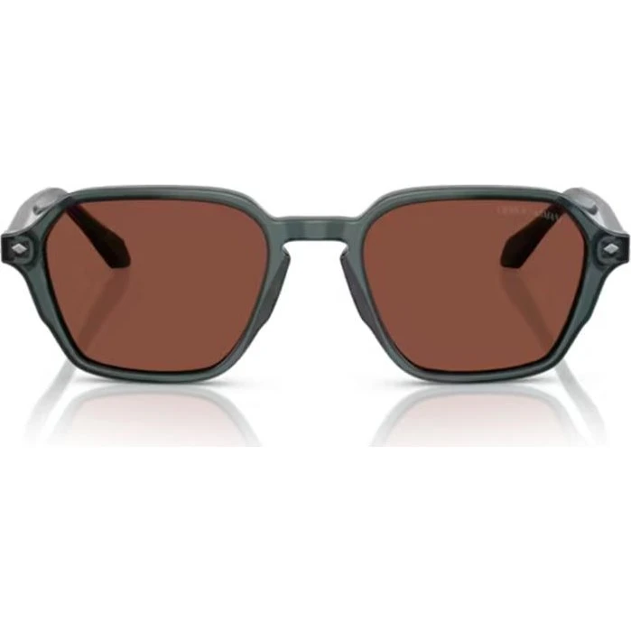 Giorgio Armani AR 8220 Occhiali da Sole Uomo Grigio e Rosso