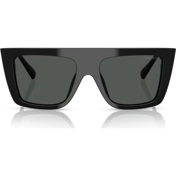 Jimmy Choo JC 5026U Occhiali da Sole Geometrici Nero e Grigio
