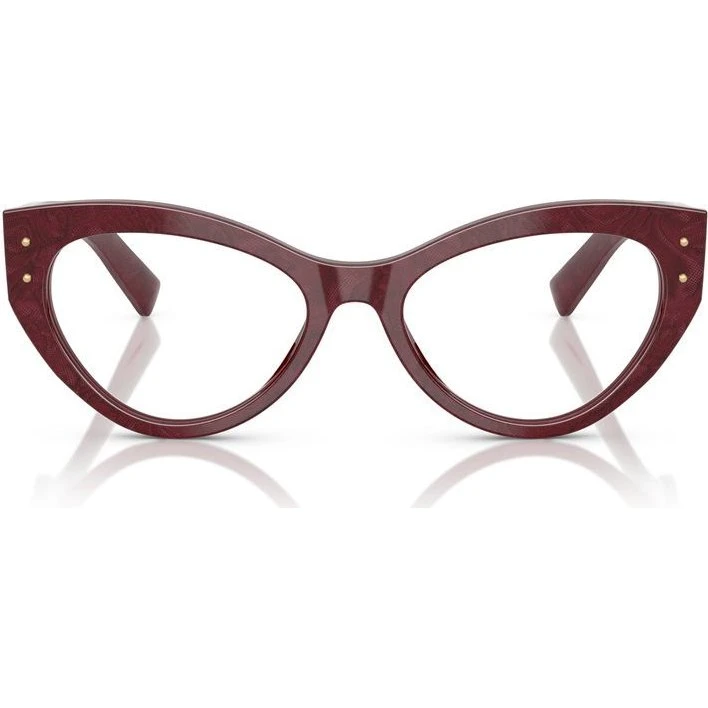 Dolce & Gabbana DG 3403 Occhiali da Vista Donna Cat-Eye Rosso