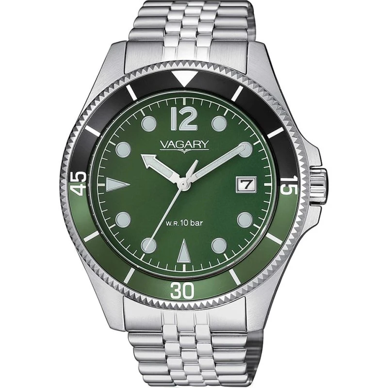 Vagary Orologio Uomo Aqua39 VD5-112-41 Verde