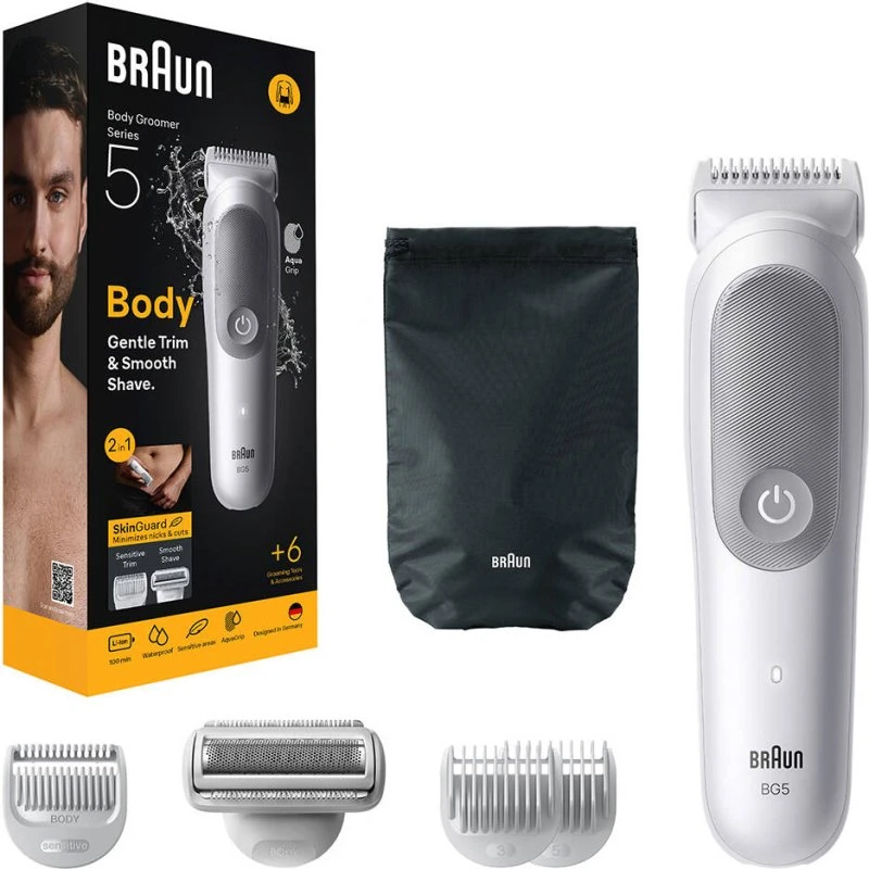 Braun Body Groomer Series 5 BG5550, Grigio
