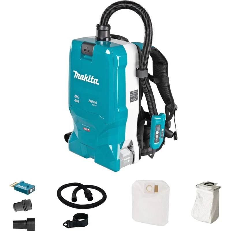 Makita VC012GZ01 Aspiratore Zaino 40V Blu