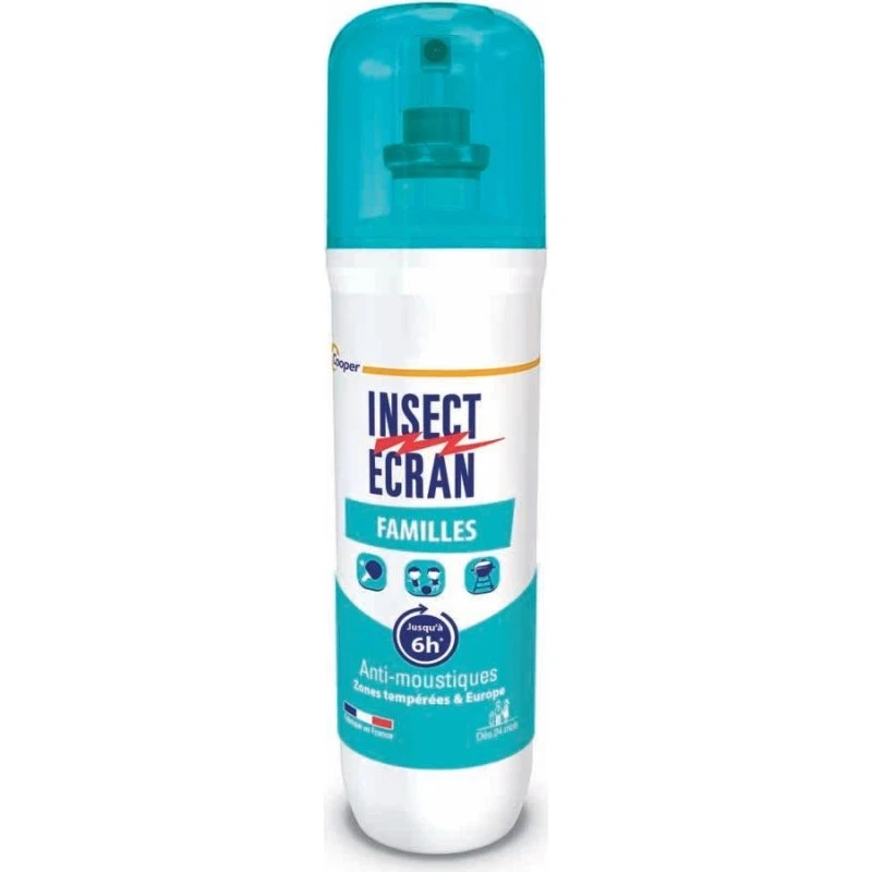 Insect Ecran Familles Repellente per Zanzare e Insetti 100ml