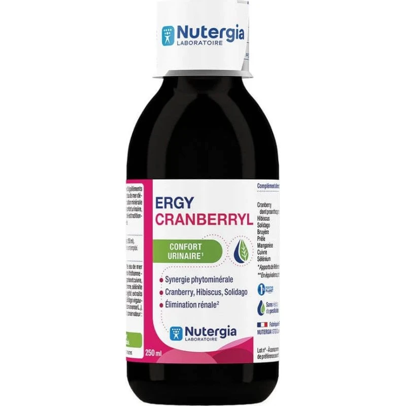 Nutergia Ergycranberryl 250 ml - Comfort Urinario