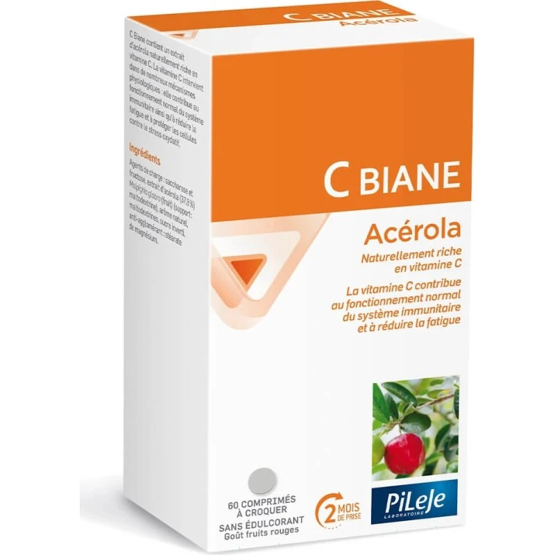 Pileje C Biane Acerola 60 compresse