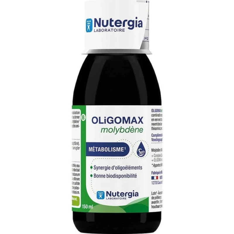 Nutergia Oligomax Molybdenum 150 ml