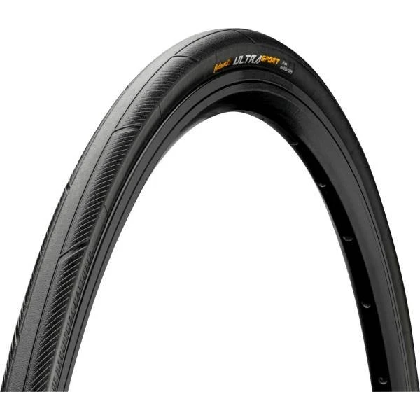 Continental Ultra Sport III Pieghevole 700x25C Nero