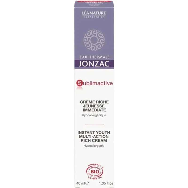 Eau Thermale Jonzac Sublimactive Crema Ricca Levigante Anti-Age 40ml