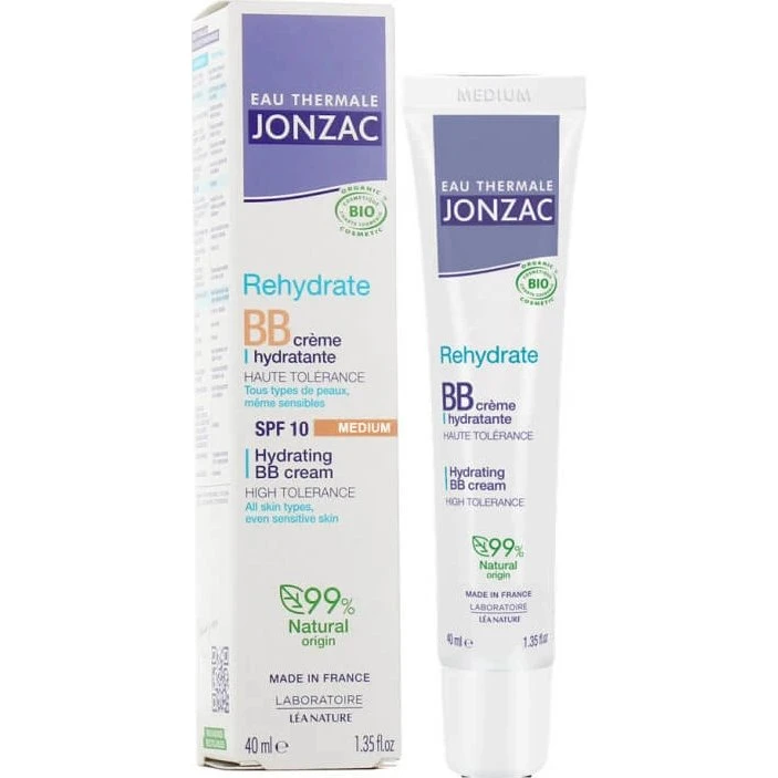 Eau Thermale Jonzac BB Cream Bio Idratante SPF10 Tonalità Media 40ml