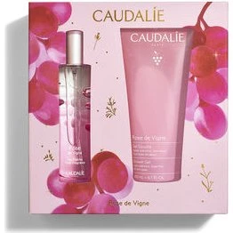 Caudalie Cofanetto Acqua Profumata e Gel Doccia Rose de Vigne