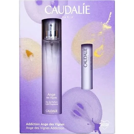 Caudalie Duo Ange des Vignes Eau de Parfum 50ml e Trattamento Labbra