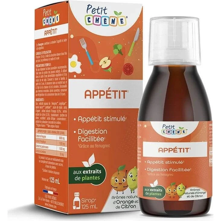 Petit Appetite Sciroppo per Bambini con Trigonella 125 ml