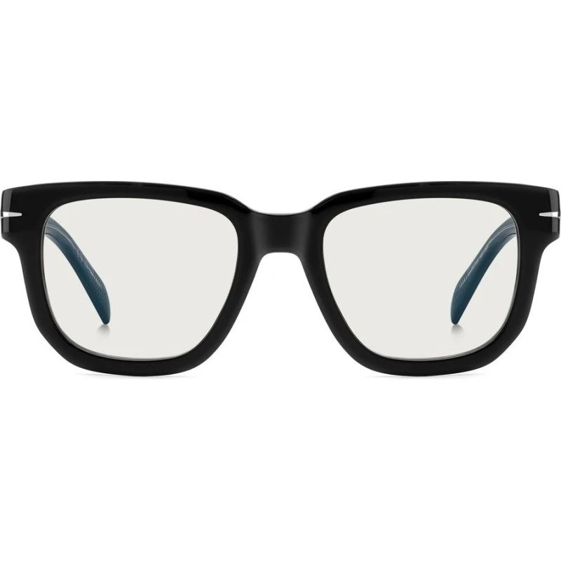 David Beckham DB 7130 Occhiali da Vista Uomo Neri Rettangolari