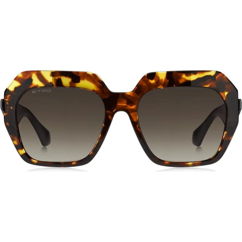 Etro 0043/S Occhiali da Sole Oversize Marrone Avana