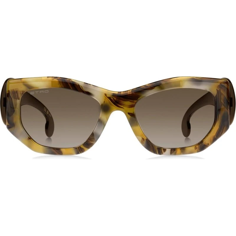 Etro Etropaisley Occhiali da Sole Cat-Eye Avana Marrone 53mm