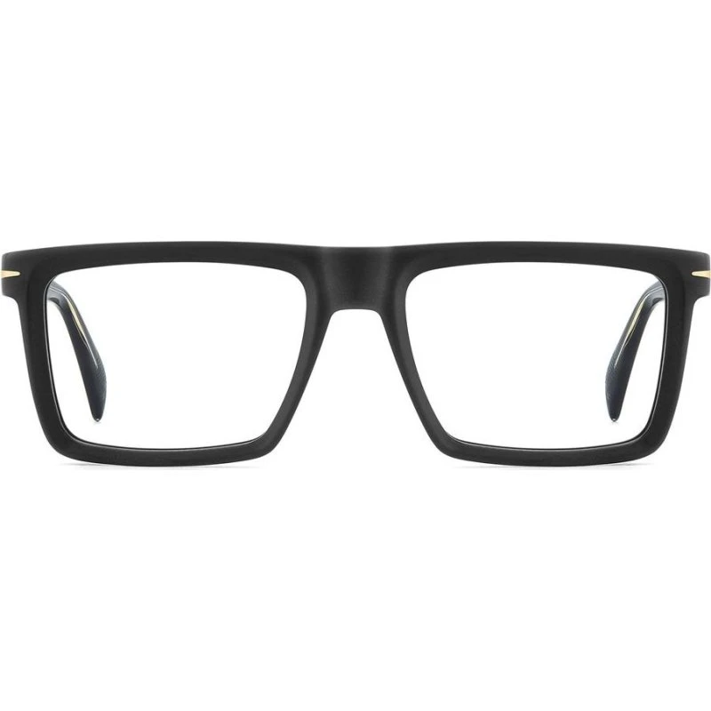 David Beckham DB 7138 Occhiali da Vista Uomo Neri Rettangolari