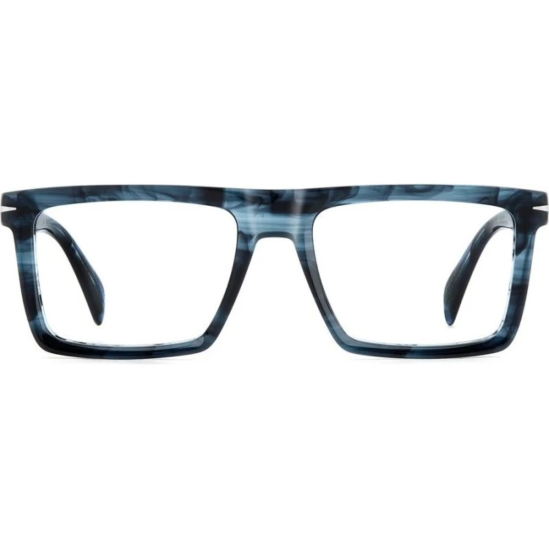 David Beckham DB 7138 Occhiali da Vista Uomo Blu Rettangolari