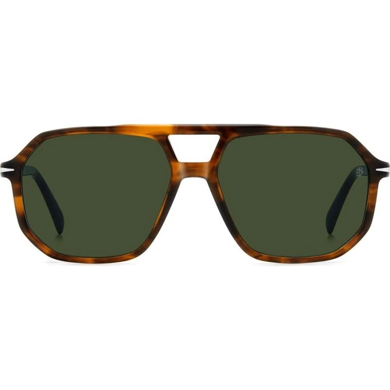 David Beckham DB 1172/S Occhiali da Sole Uomo Marrone Geometrici