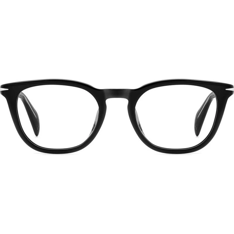 David Beckham DB 1186/F Occhiali da Vista Uomo Neri Geometrici