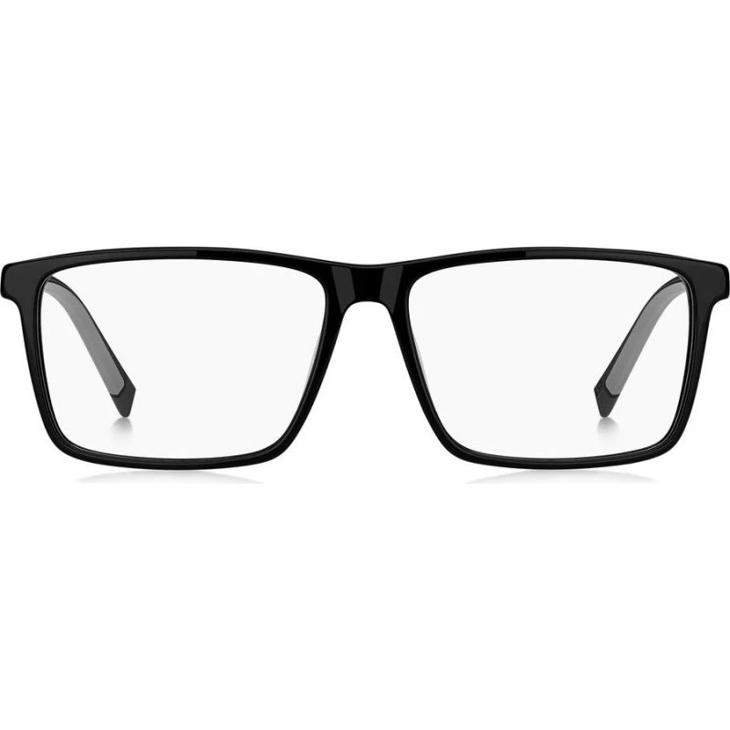 Tommy Hilfiger TH 2198 Occhiali da Vista Uomo Neri Rettangolari