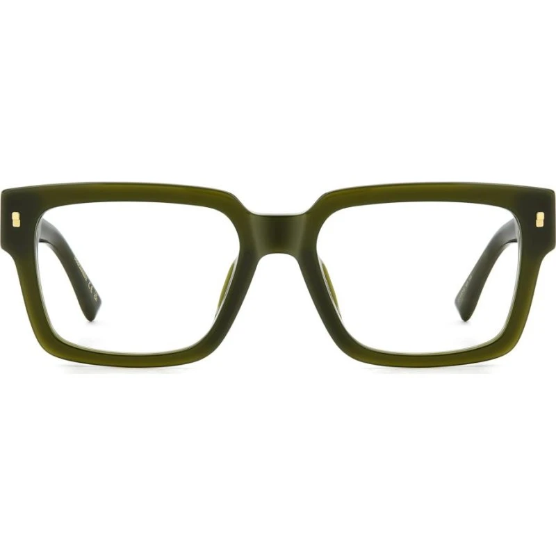Dsquared2 D2 0167/G Occhiali da Vista Rettangolari Verdi