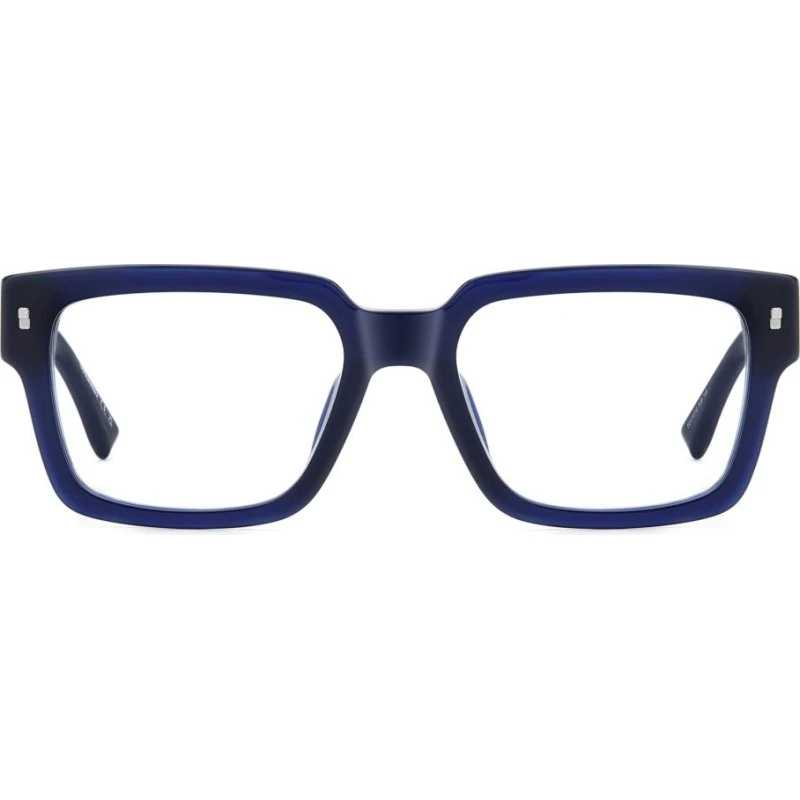 Dsquared2 D2 0167/G Occhiali da Vista Uomo Blu Rettangolari