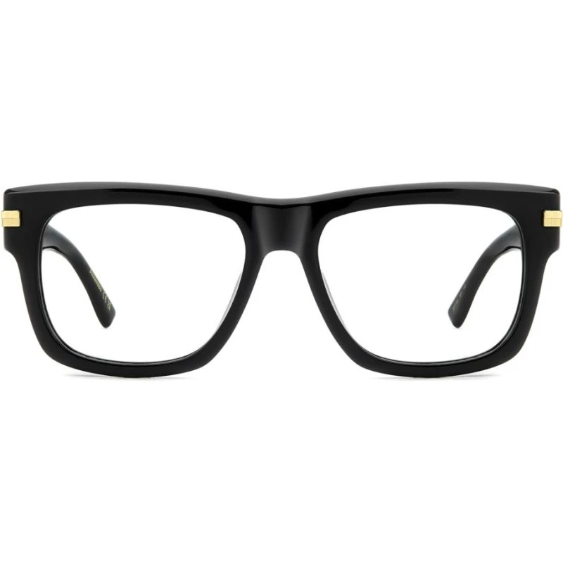 Dsquared2 D2 0163 Occhiali da Vista Rettangolari Neri