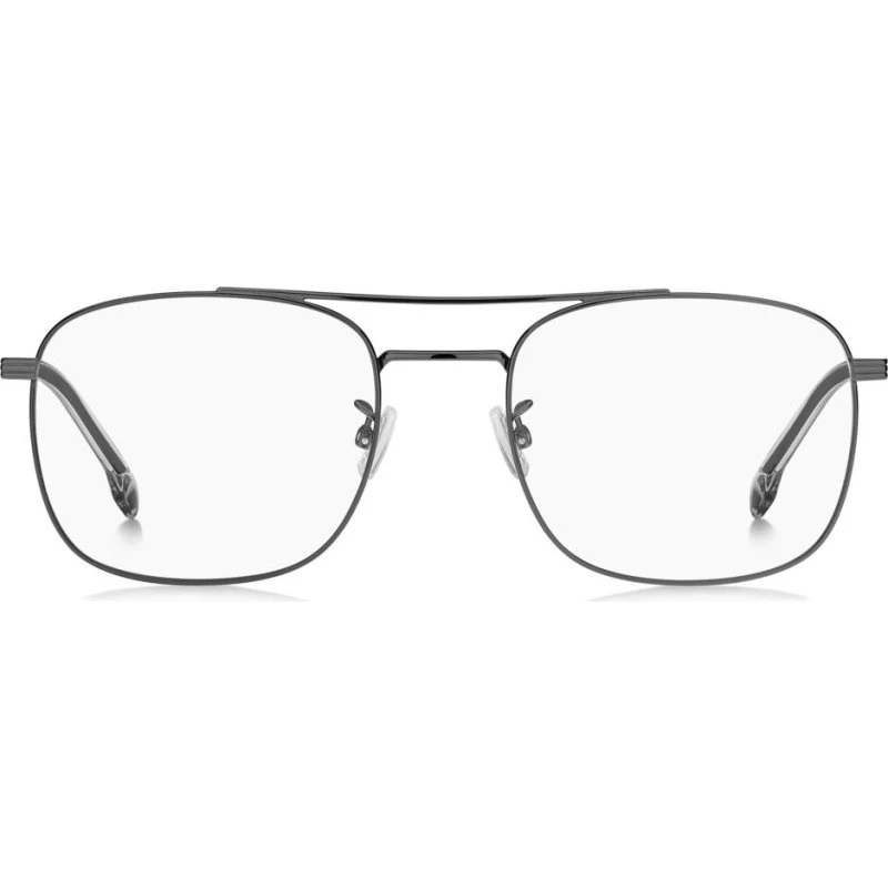 Boss 1771/G Occhiali da Vista Uomo Rettangolari in Titanio Grigio